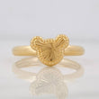 Mouse Ring 1.05g / Size 9 1/4 Yellow Gold 18K