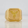 Anillo Aguila 3.4g / T10 1/2 Oro Amarillo 18K