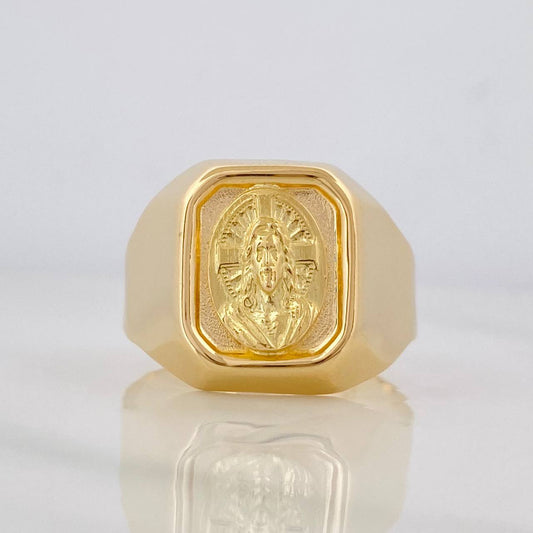 Sacred Heart of Jesus Ring 3.85g / T10 Yellow Gold 18K