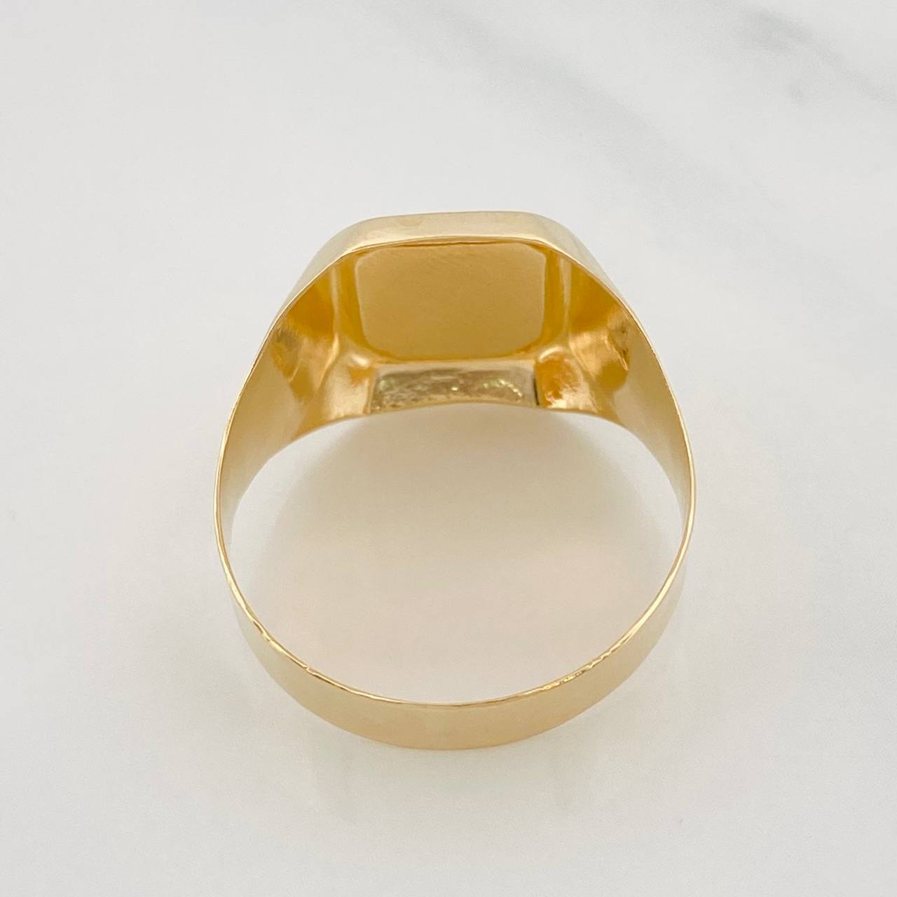 Anillo Sagrado Corazón de Jesús 3.85g / T10 Oro Amarillo 18K