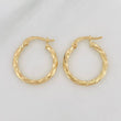 Candongas Mary 1.65g / 3/4 in Oro Amarillo 18K