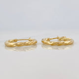 Candongas Mary 1.65g / 3/4 in Oro Amarillo 18K