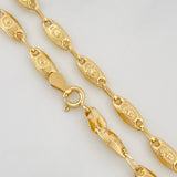 Cadena Rustica Corona 10.55g / 24 in / 4.46mm Oro Amarillo 18K