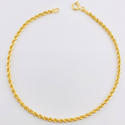 Pulso Lazo 0.8gr / 7 in / 1.7mm Oro Amarillo +3 18K *