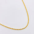 Rope Chain 3.5gr / 23 1/2 in / 2.1mm Yellow Gold +3 18K ©