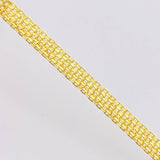 Bismark Chain 6.3gr / 23 1/2 in / 4.5mm Yellow Gold +1 18K ©