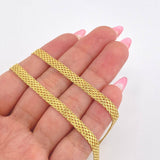 Bismark Chain 6.15gr / 23 1/2 in / 4.6mm Yellow Gold +1 18K ©