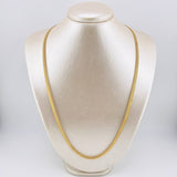 Bismark Chain 6.3gr / 23 1/2 in / 4.5mm Yellow Gold +1 18K ©