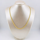 Cadena China 5.4gr / 19 3/4 in / 4.8mm Oro Amarillo +1 18K *