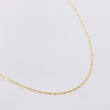 Cadena Aro Seguido 1.2gr / 19 3/4 in / 1.2mm Oro Amarillo +3 18K