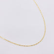 Chain Continuous Ring 1.15gr / 19 3/4 in / 1.2mm Yellow Gold +3 18K ©