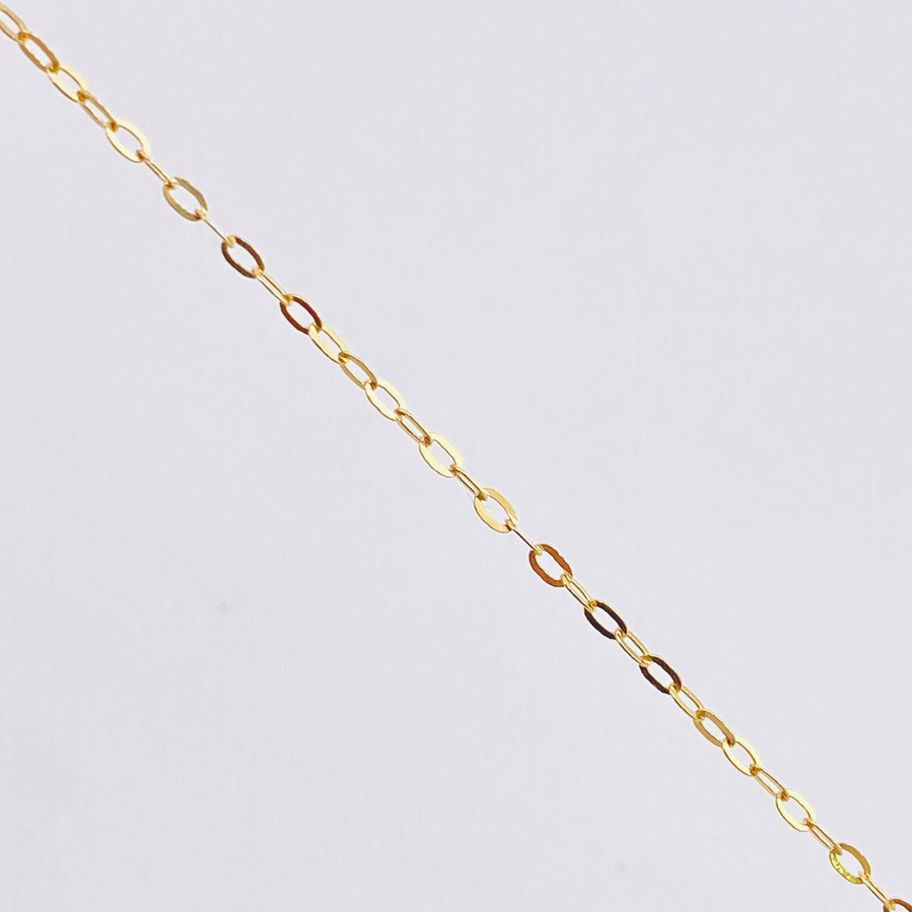Cadena Aro Seguido 1.05gr / 17 3/4 in / 1.2mm Oro Amarillo +3 18K ©