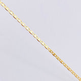 Cadena Escalera Plana  2.25gr / 15 3/4 in / 1.8mm Oro Amarillo +3 18K *