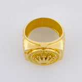 Ring Band Crown 10.4g / T7 1/4 Yellow Gold 18K