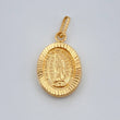 Dije Virgen Guadalupe 0.95gr / 1 in / Oro Amarillo 18K &