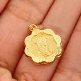 Dije Virgen Maria 1.25gr / 1 in / Oro Amarillo 18K &