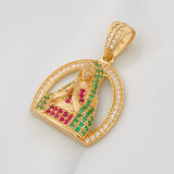 Dije Virgen de Guadalupe 3.95g / 1 in Oro Amarillo 18K