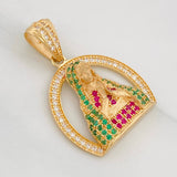 Dije Virgen de Guadalupe 3.95g / 1 in Oro Amarillo 18K