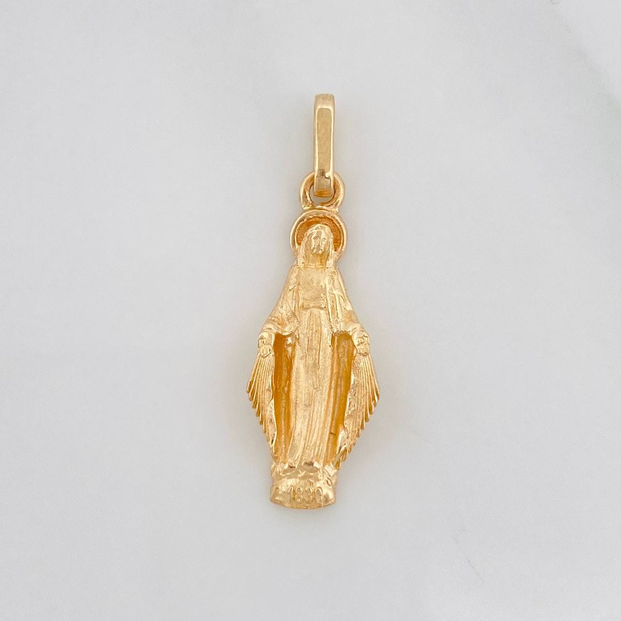 Dije Virgen Milagrosa 2.15g / 1 in Oro Amarillo 18K