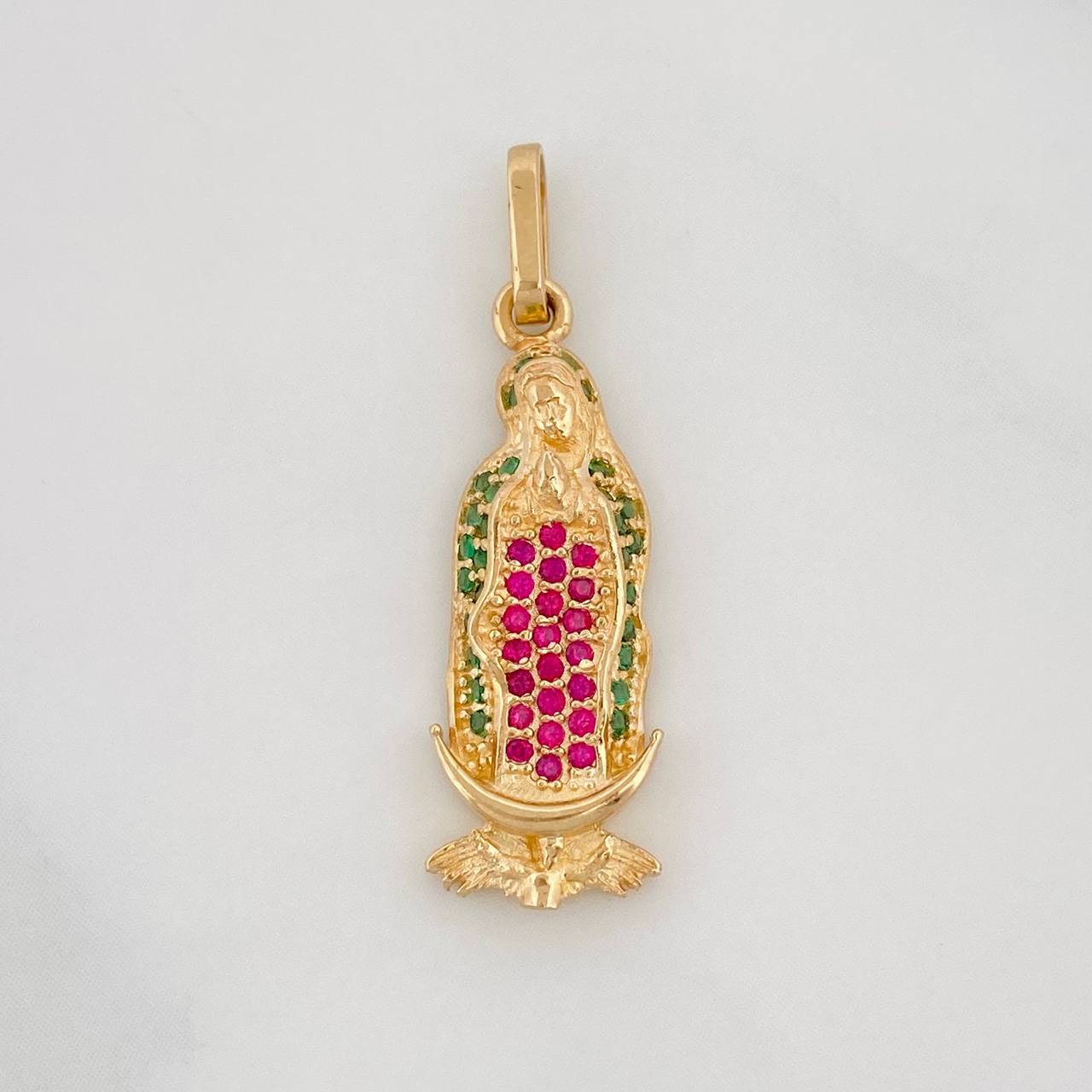 Dije Virgen de Guadalupe 2.25g / 1 in Oro Amarillo 18K