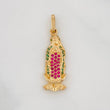 Dije Virgen de Guadalupe 2.25g / 1 in Oro Amarillo 18K