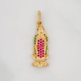 Dije Virgen de Guadalupe 2.25g / 1 in Oro Amarillo 18K