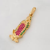 Dije Virgen de Guadalupe 2.25g / 1 in Oro Amarillo 18K
