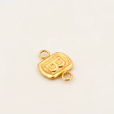 Herraje Letra B 0.3gr / 1/2 in / Oro Amarillo 18K ©