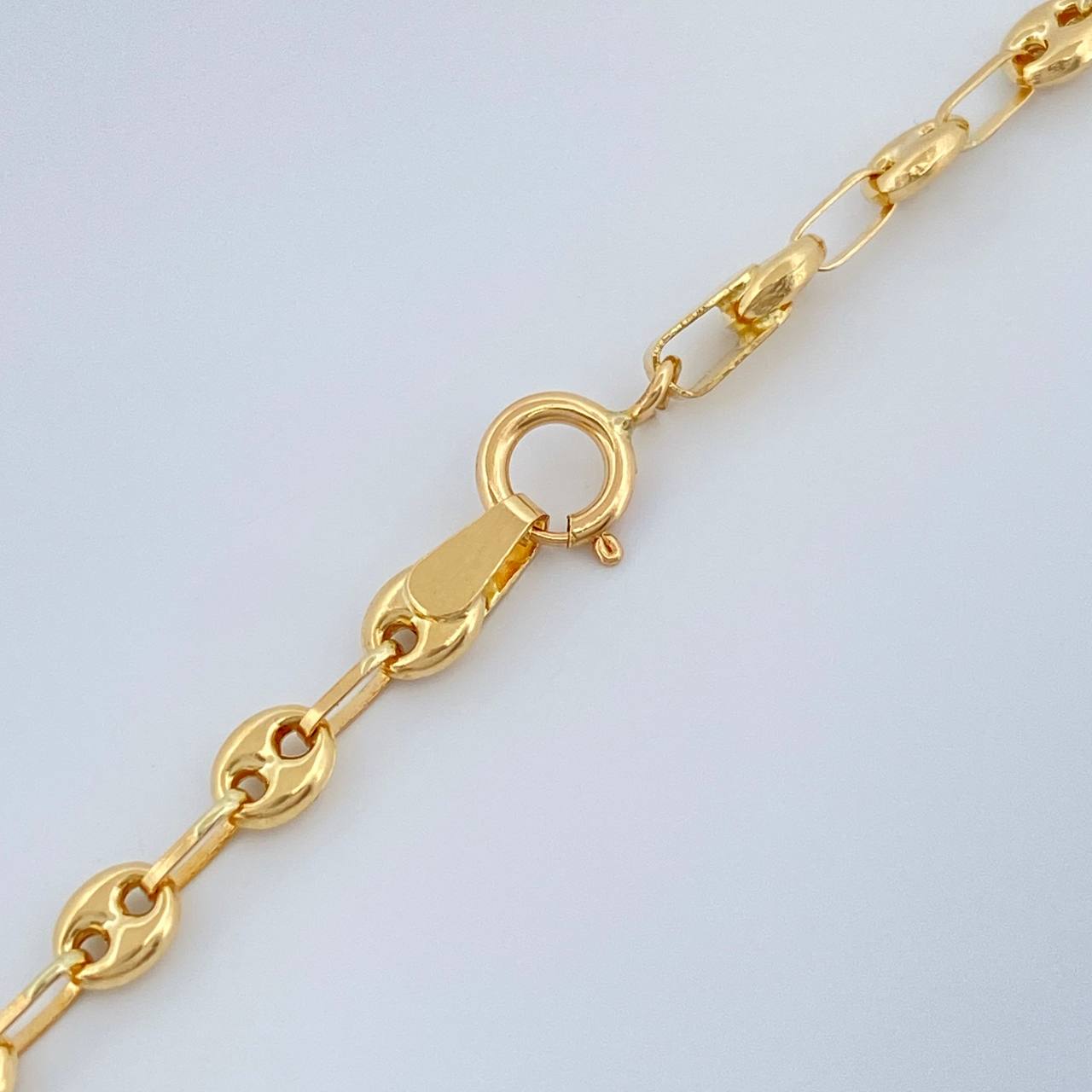 Cadena GC 5.25gr / 19 3/4 in / 3.2mm Oro Amarillo 18K &