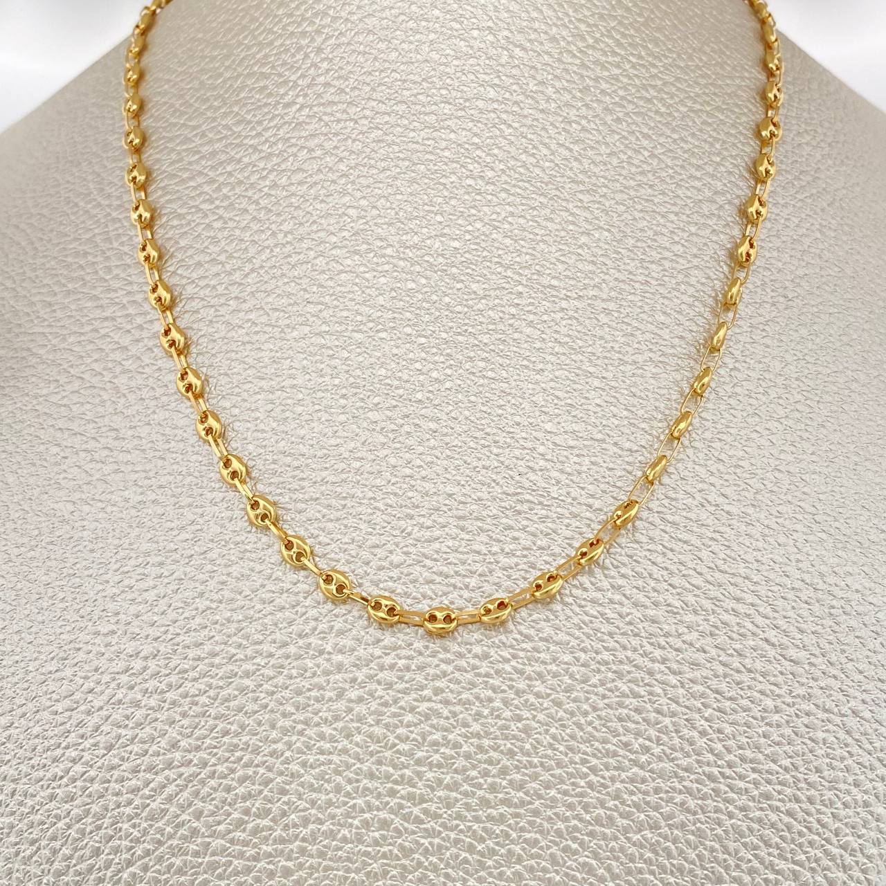 Cadena GC 5.15gr / 19 3/4 in / 3mm Oro Amarillo 18K &
