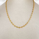 Cadena GC 4.7gr / 18 in / 3mm Oro Amarillo 18K $