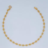 GC Bracelet 2.2gr / 7 3/4 in / 2mm Yellow Gold 18K $