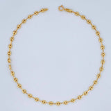 Tobillera GC 2.6gr / 10 in / 3.15mm Oro Amarillo 18K &