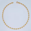 Tobillera GC 2.6gr / 10 in / 3mm Oro Amarillo 18K &