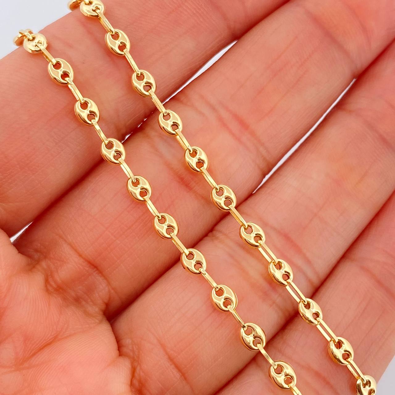 GC Chain 5.2gr / 20 in / 4mm 18K Yellow Gold %