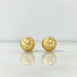 Topos Bolas Diamantada 0.95g / in / 8mm Oro Amarillo 18K
