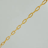 Cadena Trebol Cajon 3.35gr / 18 1/2 in / 1.2mm Oro Amarillo 18K %