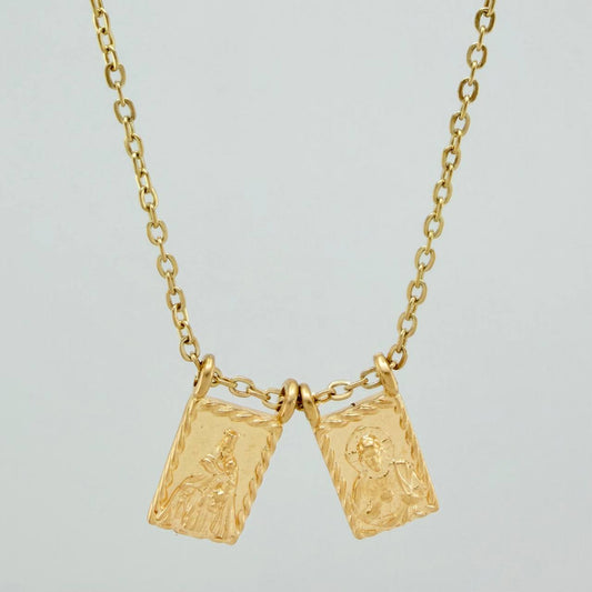 Cadena Escapulario Aro Seguido 3.85gr / 17 1/4 in / 1.2mm Oro Amarillo 18K %