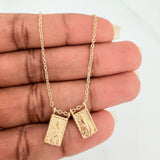 Cadena Escapulario Aro Seguido 3.85gr / 17 1/4 in / 1.2mm Oro Amarillo 18K %
