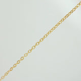 Cadena Escapulario Aro Seguido 3.85gr / 17 1/4 in / 1.2mm Oro Amarillo 18K %