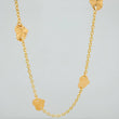 Cadena Corazones Aro Seguido 3.3gr / 16 1/4 in / 1.4mm Oro Amarillo 18K %