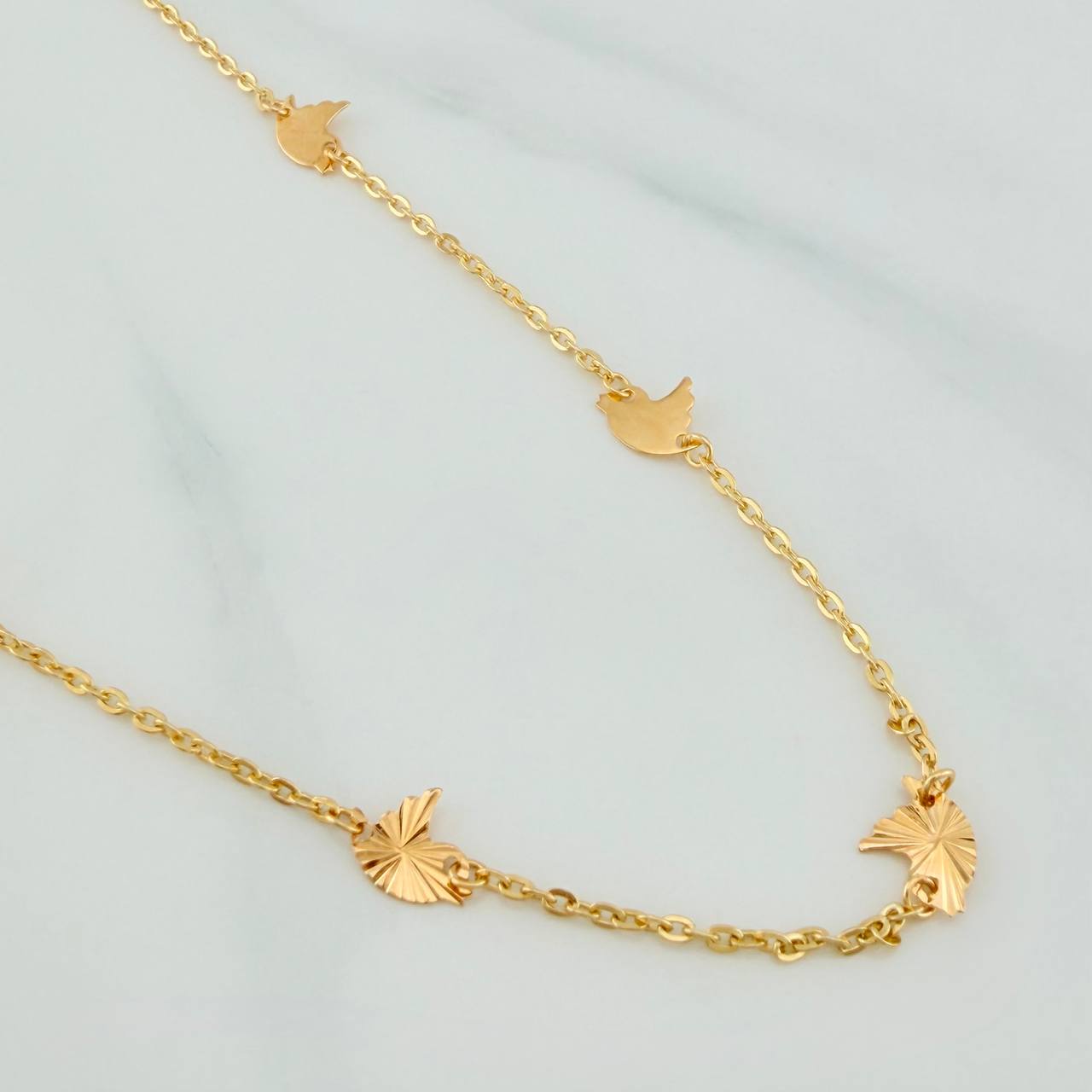 Chain Bird Classic Link 3.15gr / 16 1/4 in / 1.2mm 18K Yellow Gold %