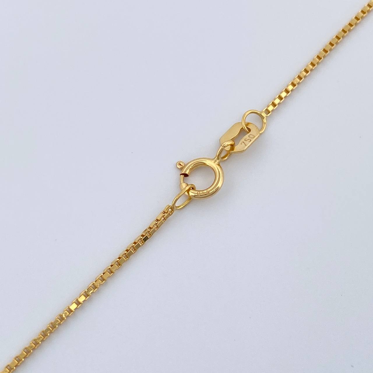 Cadena MSK 4.2gr / 44.9cm / 1.25mm Oro Amarillo +3 18K %