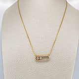 Cadena MSK 4.2gr / 44.9cm / 1.25mm Oro Amarillo +3 18K %