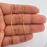 Cadena MSK 4.2gr / 44.9cm / 1.25mm Oro Amarillo +3 18K %