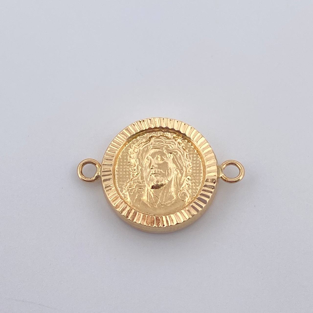 Herraje Rostro Cristo 1.45gr / 3/4 in / Oro Amarillo 18K %
