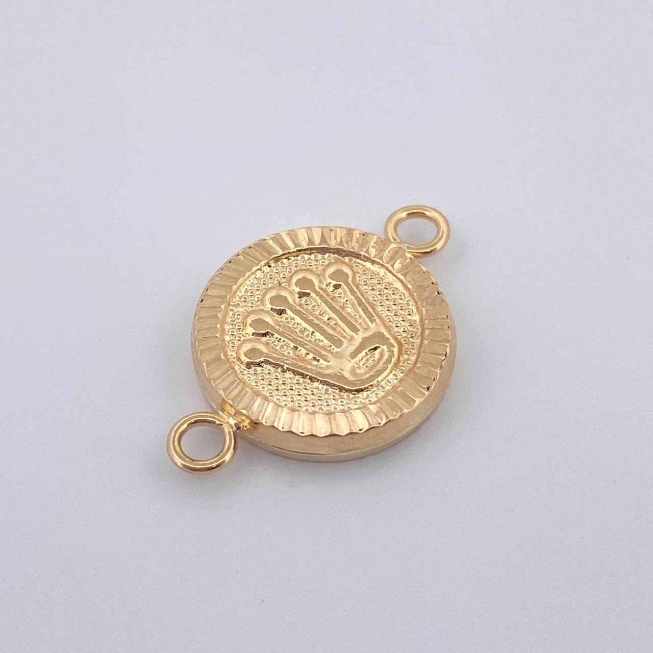 Herraje Corona 0.8gr / 1/2 in / Oro Amarillo 18K %