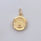 Dije Corona 1gr / 3/4 in / Oro Amarillo 18K &