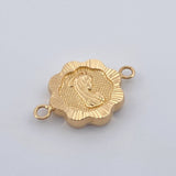 Herraje Virgen Maria 1.25gr / 3/4 in / Oro Amarillo 18K %