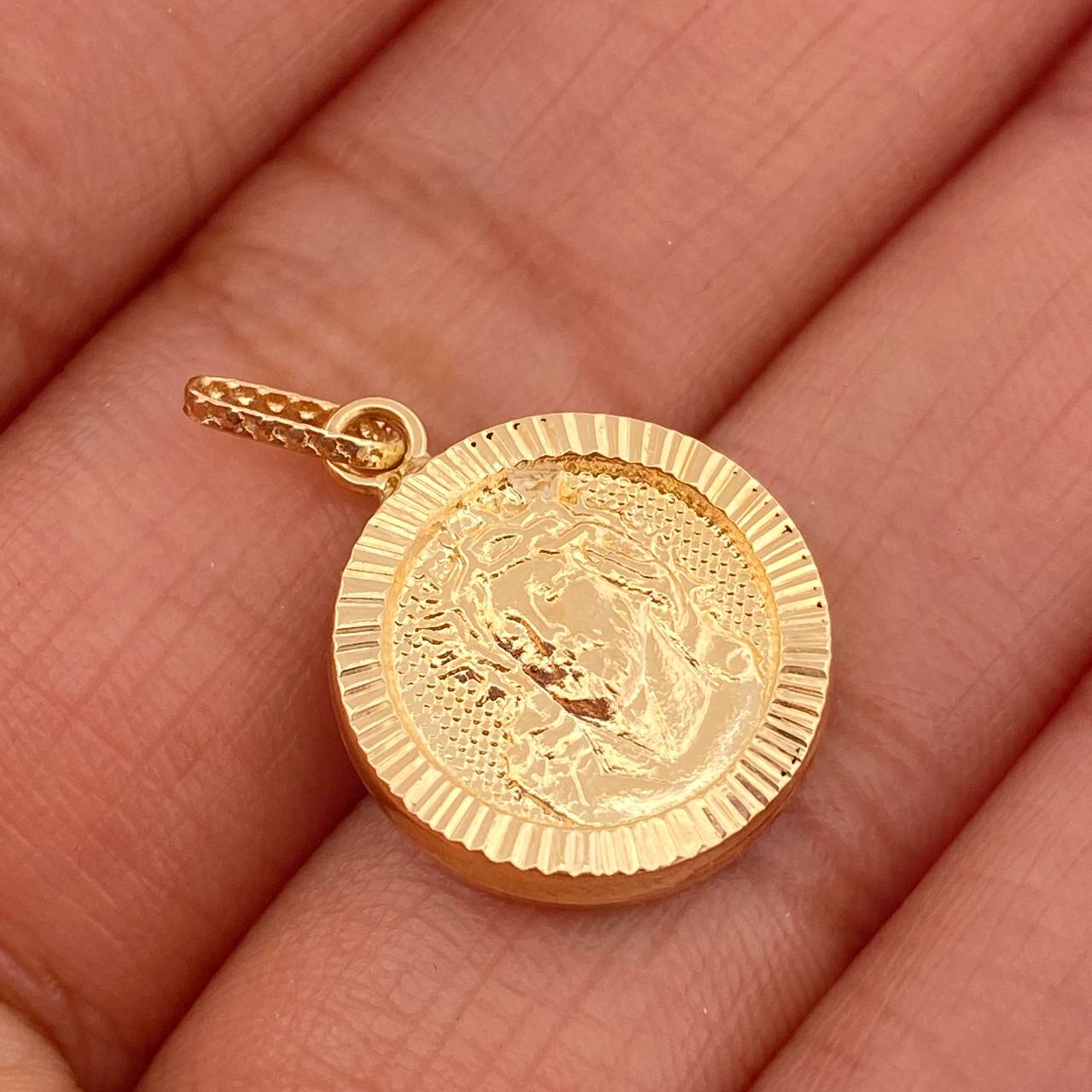 Dije Rostro Cristo 1.45gr / 1 in / Oro Amarillo 18K %